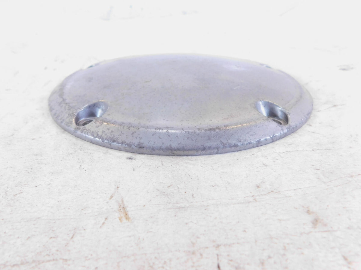 Harley Davidson Twin Cam Dyna & Softail Left Engine Polished Derby Clutch Cover - C3 Cycle