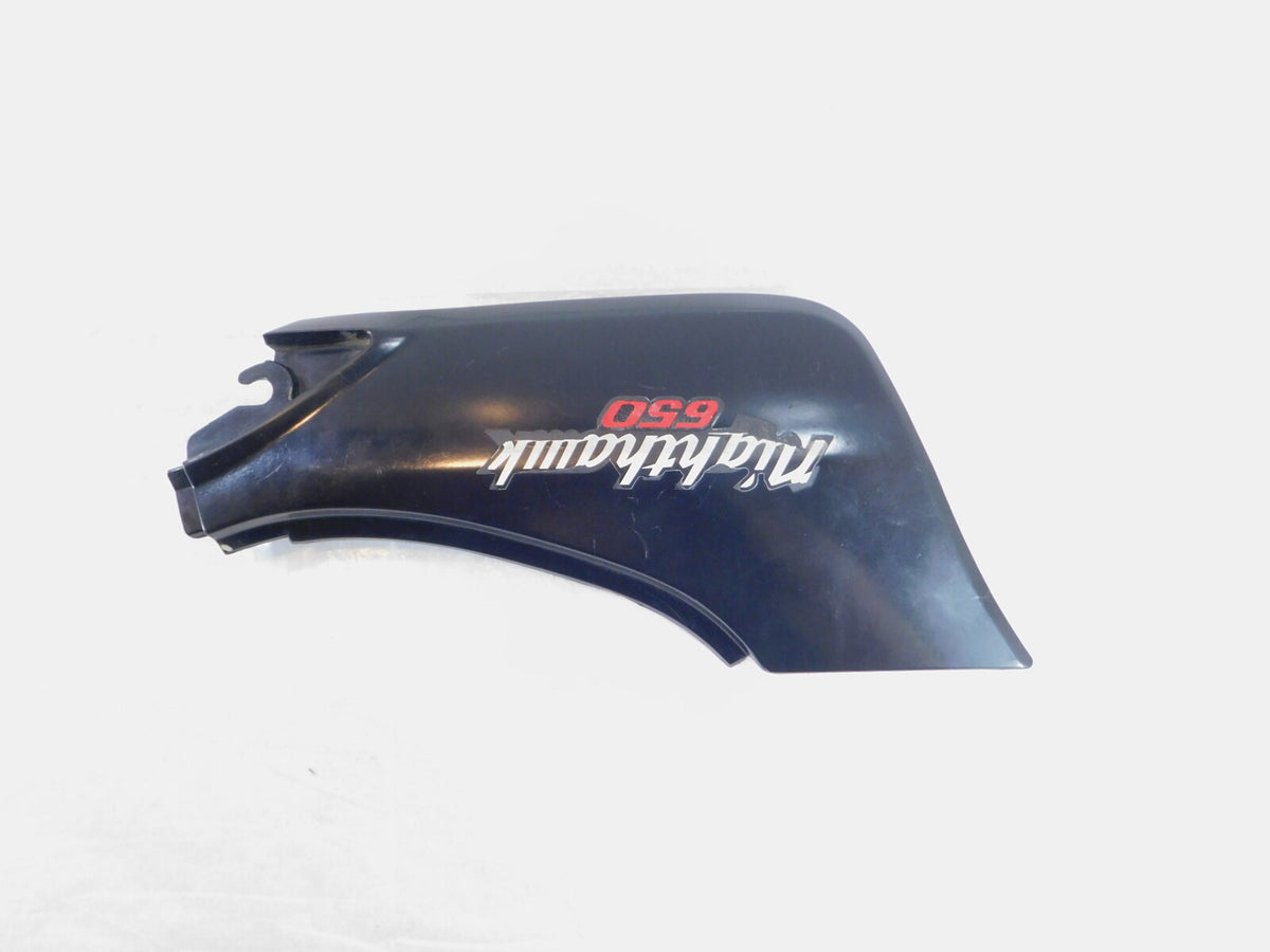 1984 Honda CB650 CB650SC Nighthawk 650 Black Electrical Left Side Cover Plastic - C3 Cycle