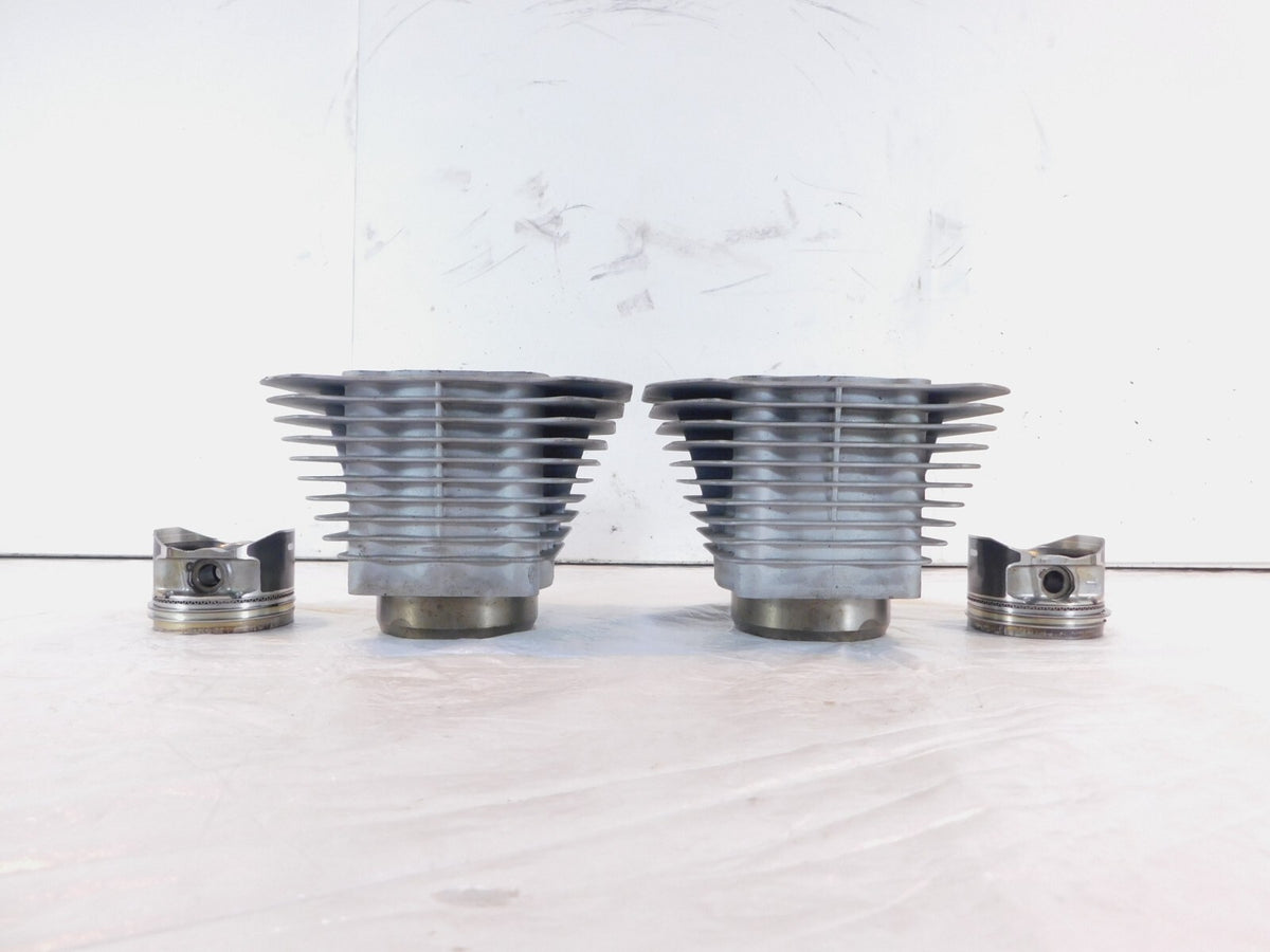 Harley Davidson Sportster 883 Custom & Low Silver Cylinders Barrels w/ Pistons - C3 Cycle