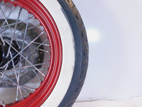 Harley Davidson Softail Heritage Classic Deluxe Spoked Front Wheel Red Rim Tire - C3 Cycle
