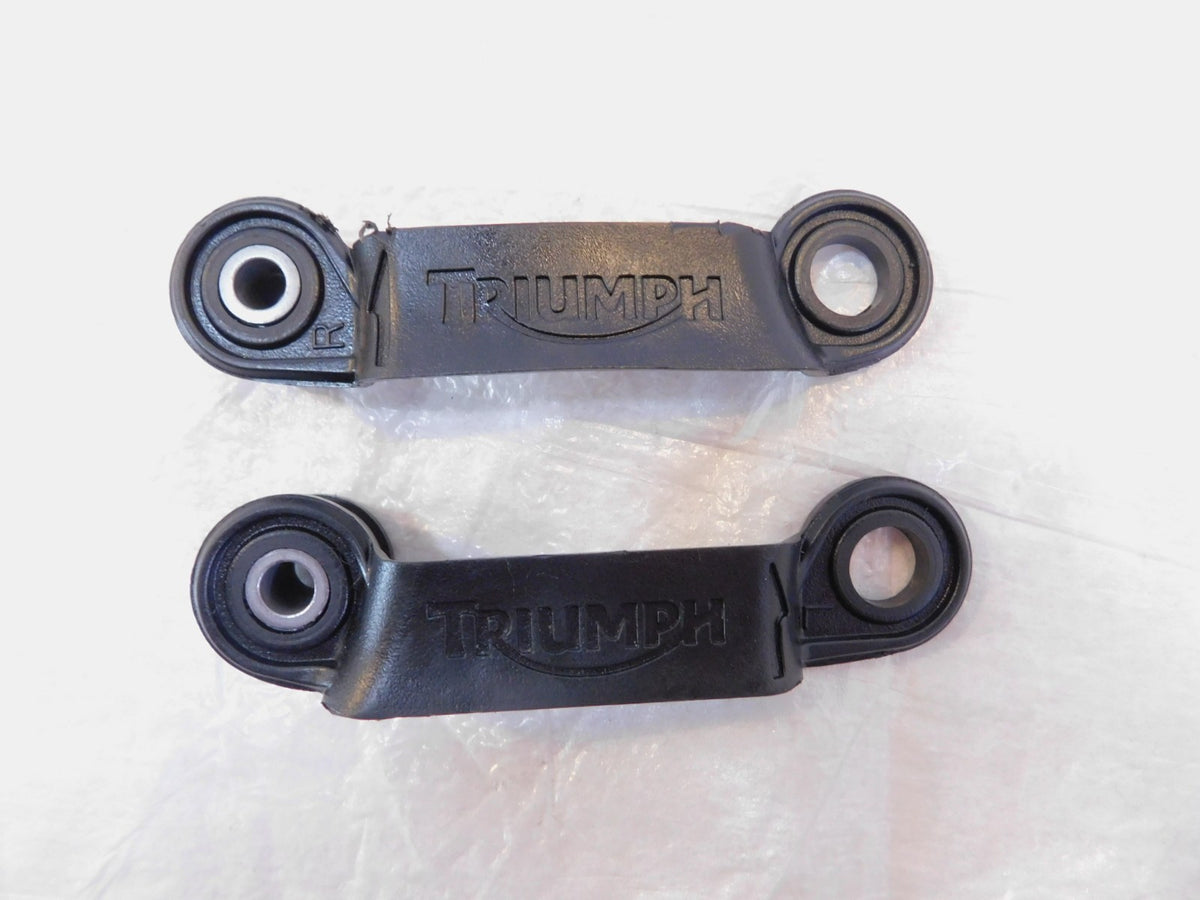 2013-2016 Triumph Street Triple 675 & 675 R Black Front Cable Guide Guides - C3 Cycle