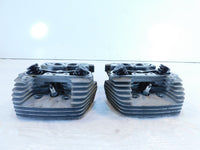 Harley Davidson Touring Softail & Dyna Silver Cylinder Heads & Valves w/ Springs - C3 Cycle