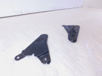 92-93 BMW K1100LT K1100RS Left/Right Footrest Foot Peg Mount Bracket Stay Plates - C3 Cycle