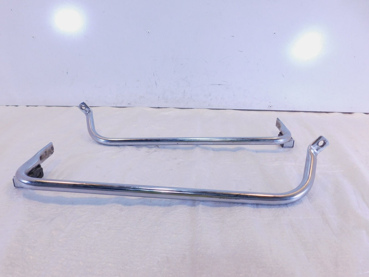 Harley Davidson Road King & Street Glide Left & Right Chrome Saddlebag Bracket