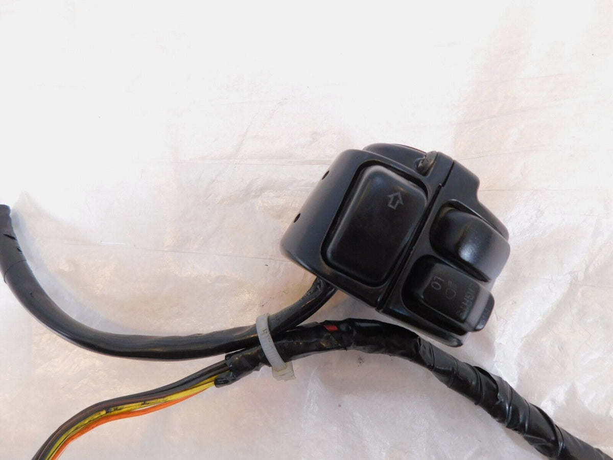 Harley Davidson Softail Dyna Sportster Left Handlebar Horn Turn Signal Switches - C3 Cycle