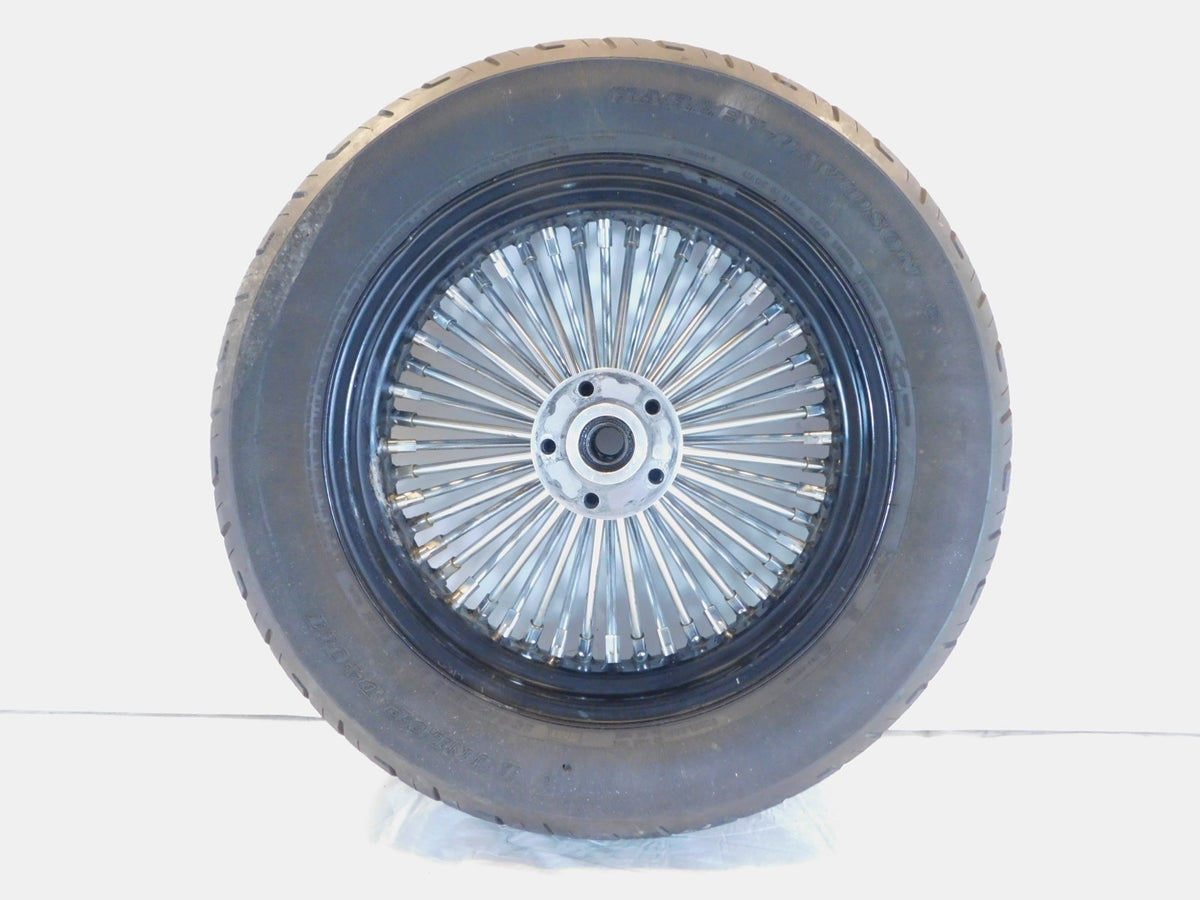 Harley Davidson Softail Heritage Classic & Deluxe Black Laced Rear Wheel Rim - C3 Cycle