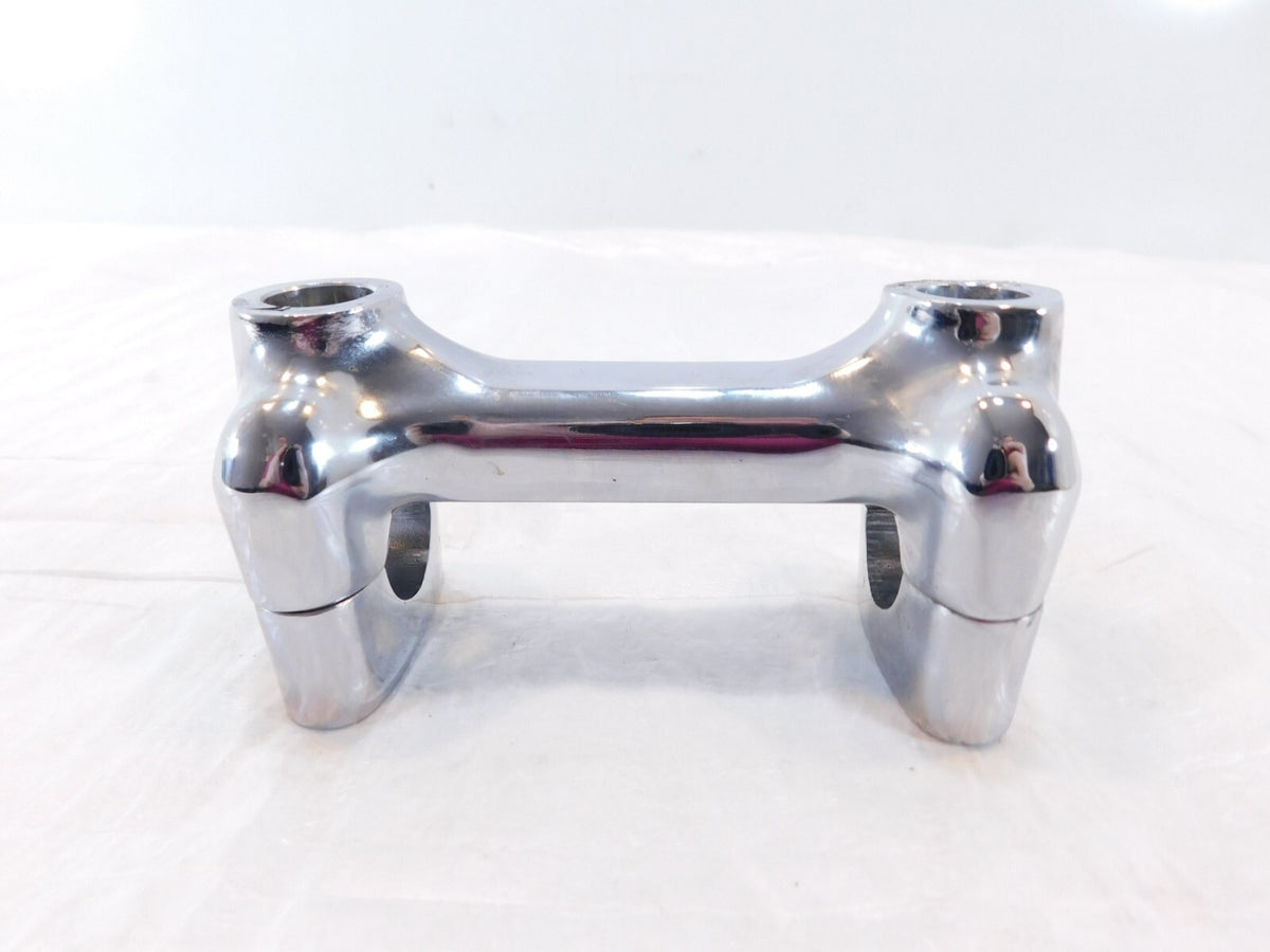 Suzuki Boulevard S50 S83 VS800 VS1400 Upper Handlebar Riser Bracket Mount Clamps - C3 Cycle