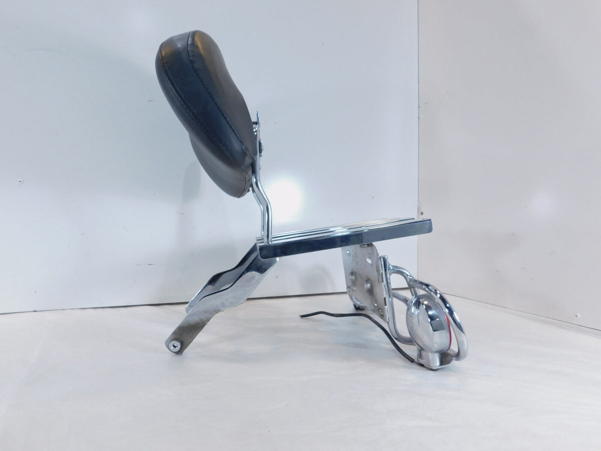 Harley Road King Electra Glide Rear Passenger Backrest Sissybar & Luggage Rack - C3 Cycle