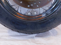 Harley Davidson Sportster 883 & 1200 Laced Rear Chrome Wheel Rim & Tire & Rotor - C3 Cycle