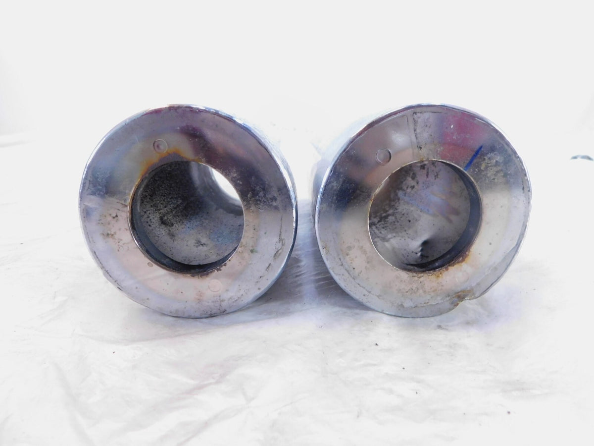 05-09 Suzuki Boulevard C90 VL1500 Chrome Front Left/Right Lower Fork Tin Covers - C3 Cycle