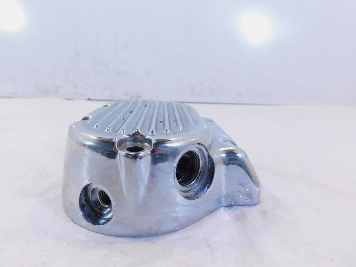 Harley Davidson Electra Glide Dyna Softail Ribbed Transmission Right Side Cover - C3 Cycle