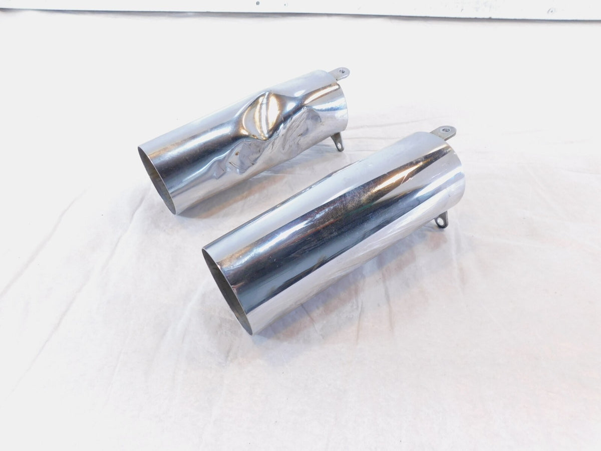 Kawasaki Vulcan VN1500 Classic Lower Front Fork Steering Stem Covers -For Parts - C3 Cycle
