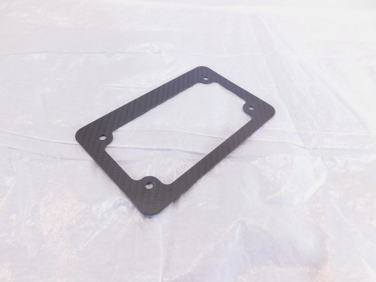 2005 05 BMW R1200ST R 1200 ST Black License Plate Frame Cover Holder Bracket - C3 Cycle