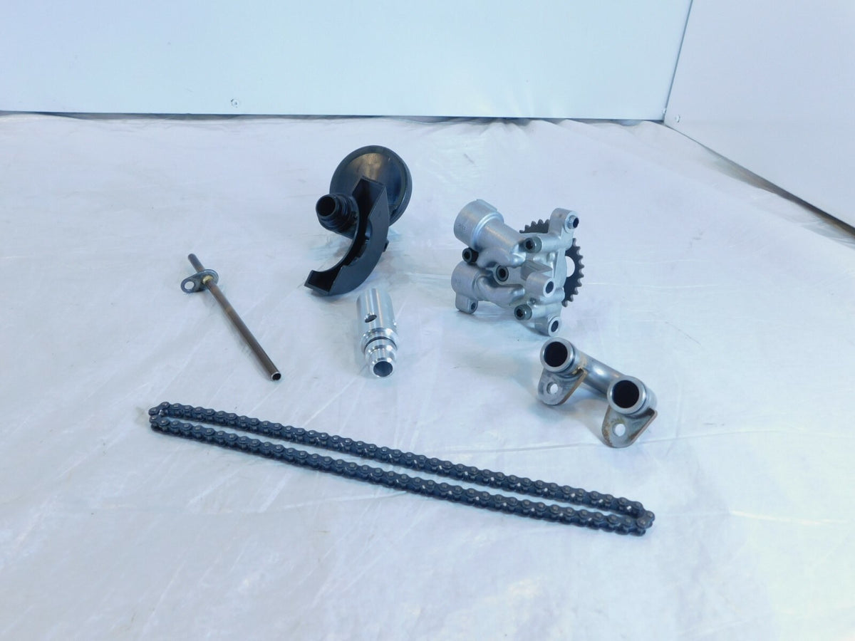 Yamaha YZFR6 YZF R6 FZ6 FZ-6 Engine Motor Oil Pump Assembly Set W/ Chain & Pipes - C3 Cycle