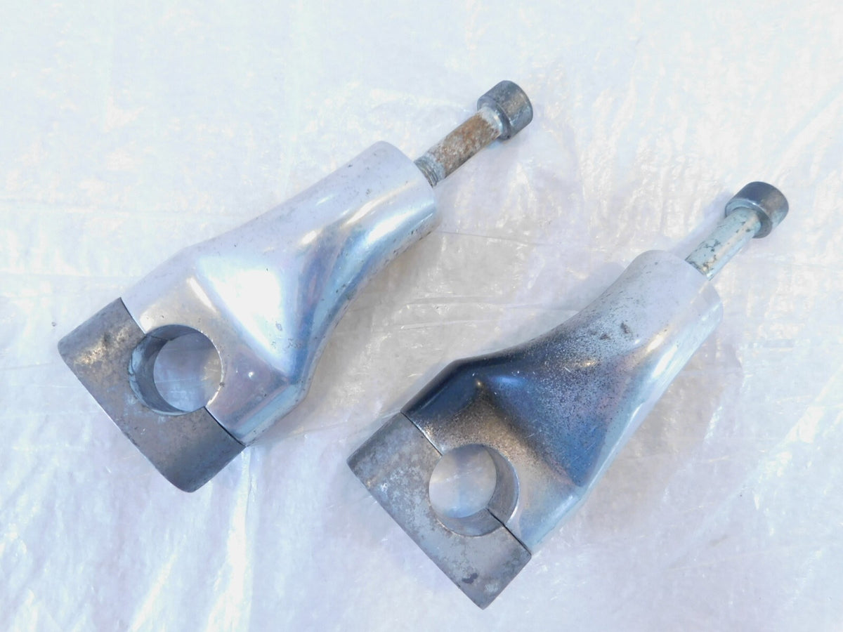 2000-2001 Victory V92 Sport Cruiser Left & Right Handlebar Riser Mount Brackets - C3 Cycle