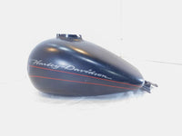 Harley Davidson Road Street & Electra Glide Black Fuel Gas Petrol Tank -Dented - C3 Cycle