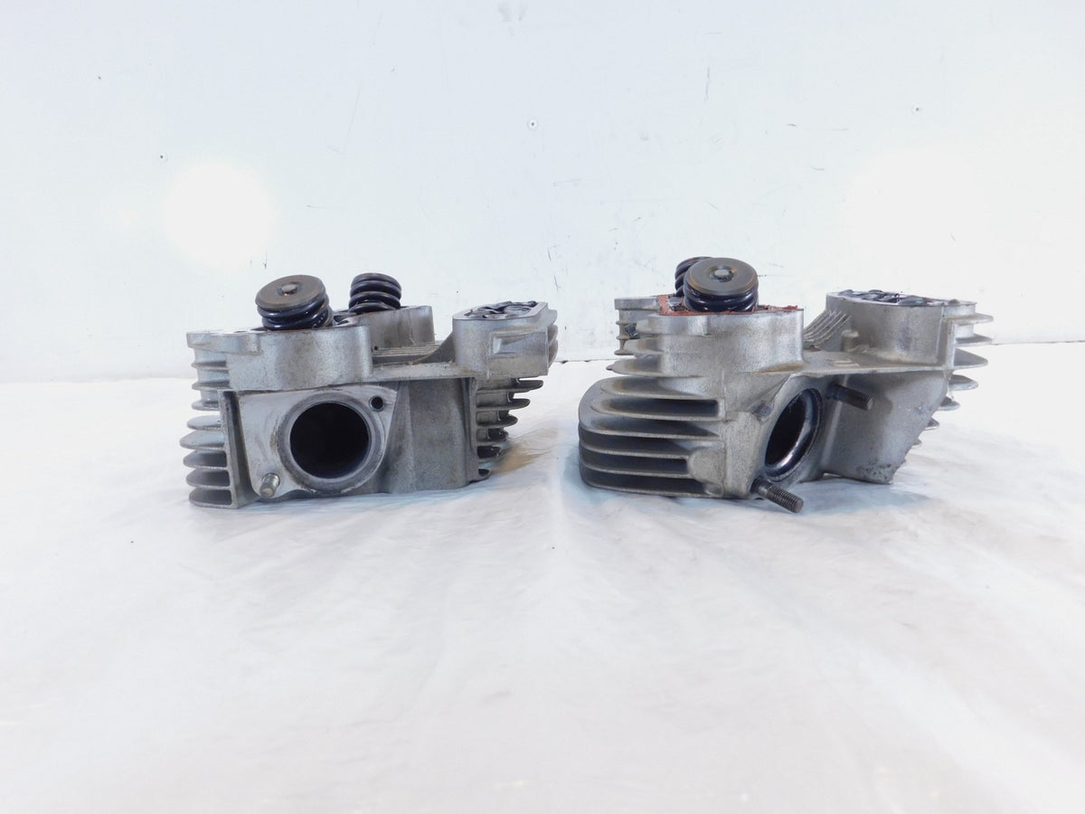 Harley Davidson Sportster 883 Hugger & Custom Silver Cylinder Heads w/ Valves - C3 Cycle