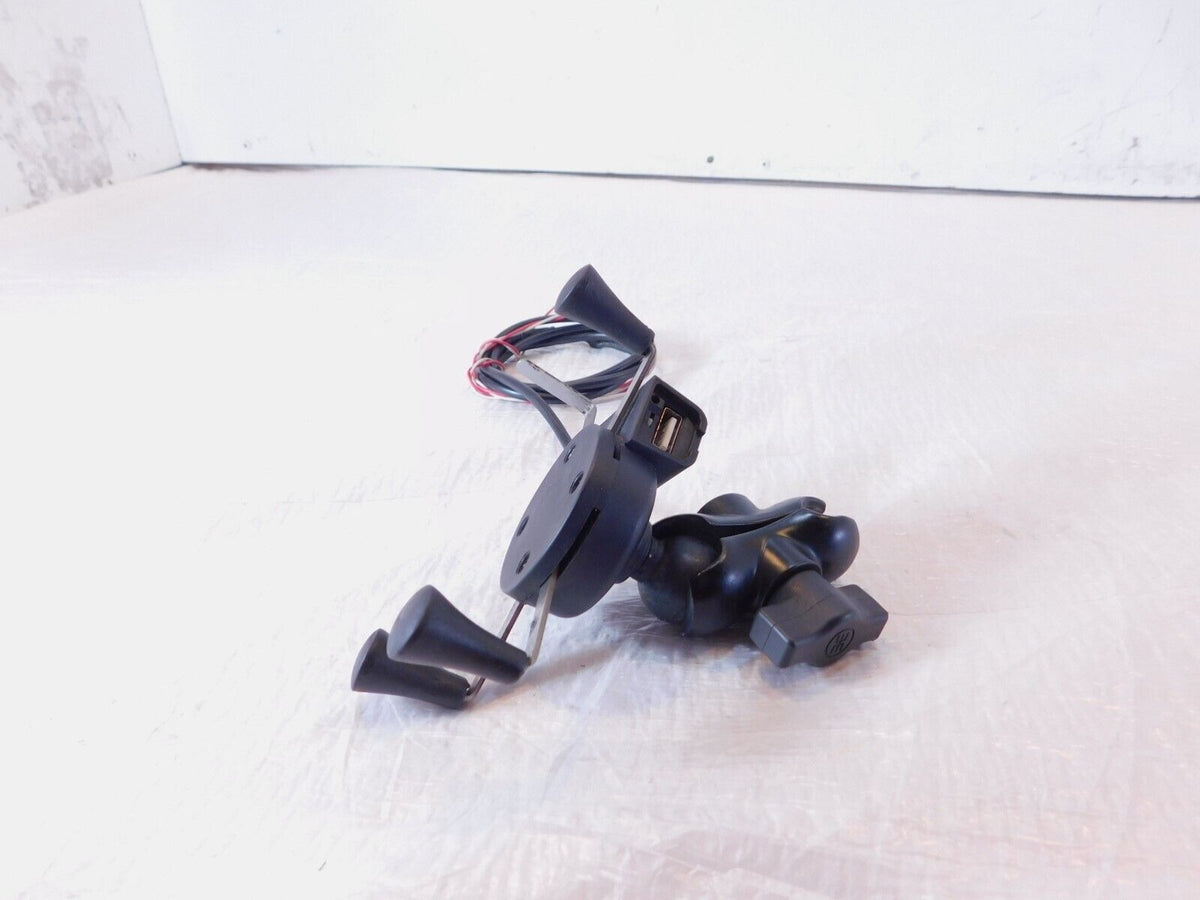 2003-2004 BMW K1200GT Adjustable Handlebar Cell Phone Charger Holder Mount Stay - C3 Cycle