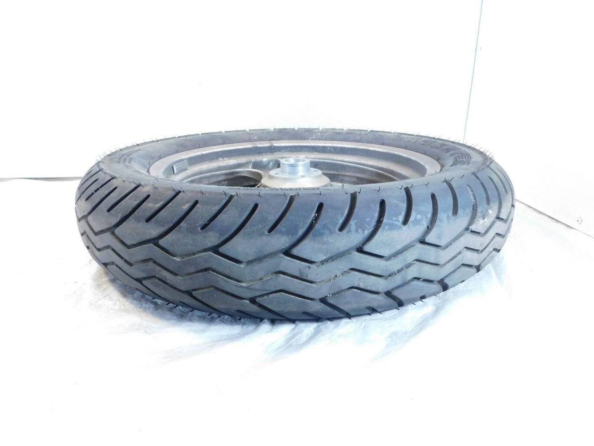 1984-1996 BMW K75 K75C K75S K75RT K100 Silver Cast Rear Wheel Rim & Tire - 3x17" - C3 Cycle