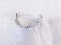 Harley Softail & Touring Front or Rear Chrome Turn Signal Indicator Visor - BENT - C3 Cycle