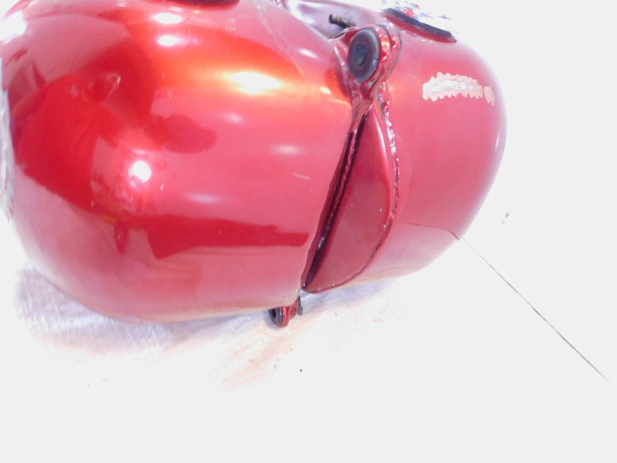 85-90 Harley Davidson Softail FXSTC Custom Left Right Red Fuel Gas Petrol Tanks