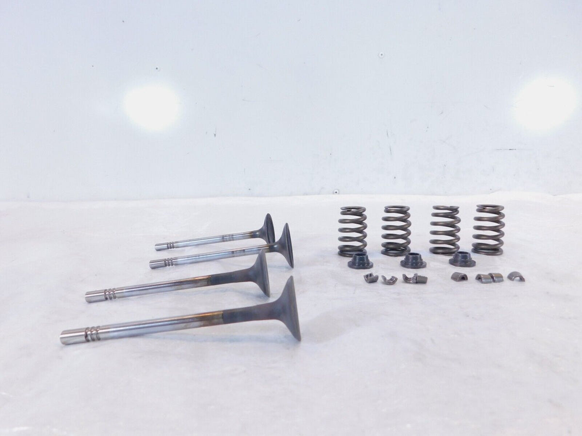 Victory Vision Kingpin & Vegas Intake/Exhast Valves w/ Springs & Retainer Seats - C3 Cycle