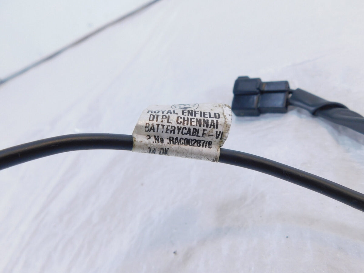 Royal Enfield Himalayan 411 LS410 Euro IV V Negative Battery Cable Wire Lead (-) - C3 Cycle