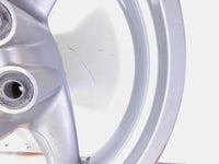 2002-2003 Ducati Monster 620 750 & 800 Silver Rear 3-Spoke Wheel Rim -Bent - C3 Cycle