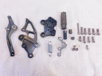 2015-2018 Yamaha YZFR3 R3 Front Right Brake Pedal Peg Linkage & Bracket Lot - C3 Cycle