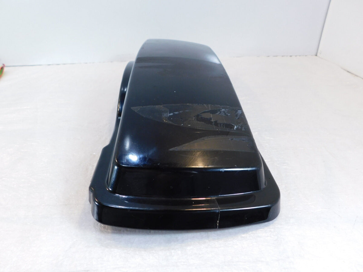 Harley Road King Street & Electra Glide Black Right Saddlebag Cover Lid - C3 Cycle