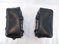 2001 01 Yamaha V-Star 650 Classic Saddlemen Rear Left/Right Luggage Saddlebags