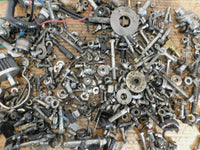 1989 89 Harley Davidson Tour & Electra Glide Nuts Bolts & Brackets Parts Box Lot - C3 Cycle