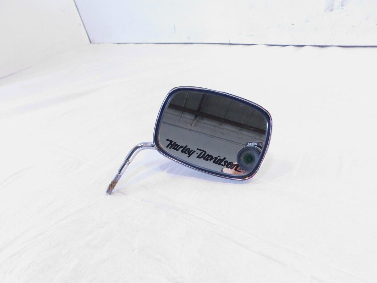 Harley Davidson FXR Softail Dyna Sportster Chrome Right Square Rear View Mirror - C3 Cycle
