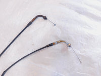 Honda CB550 CB550K & Hondamatic CB750 Handlebar Push/Pull Throttle Cable Lines - C3 Cycle