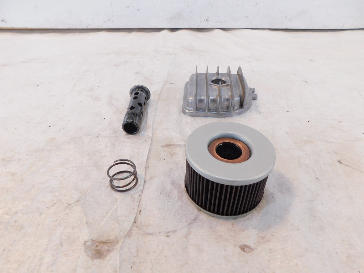 86-87 Honda Rebel 450 CMX450C Engine Motor Oil Case Cover w/ Filter Element - C3 Cycle