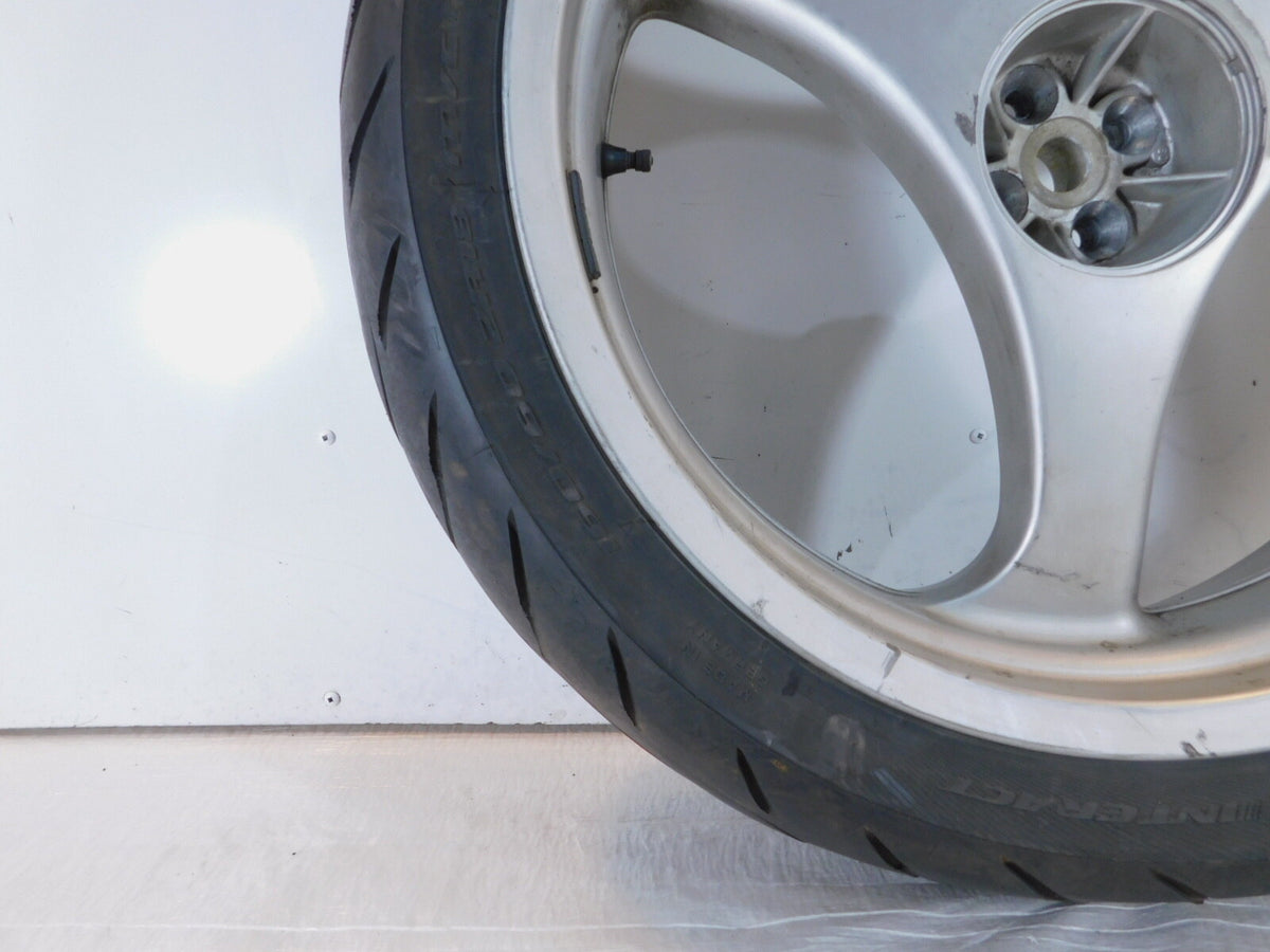 1995-2001 BMW R1100R R1100RT R1100RS R850R Cast Wheel Silver Rear Back Wheel Rim - C3 Cycle