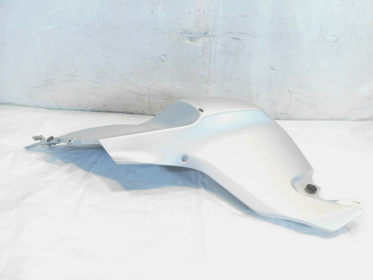 2008-2016 BMW K1300S Silver Left Side Fuel Tank Fairing Cowling Trim Panel - C3 Cycle