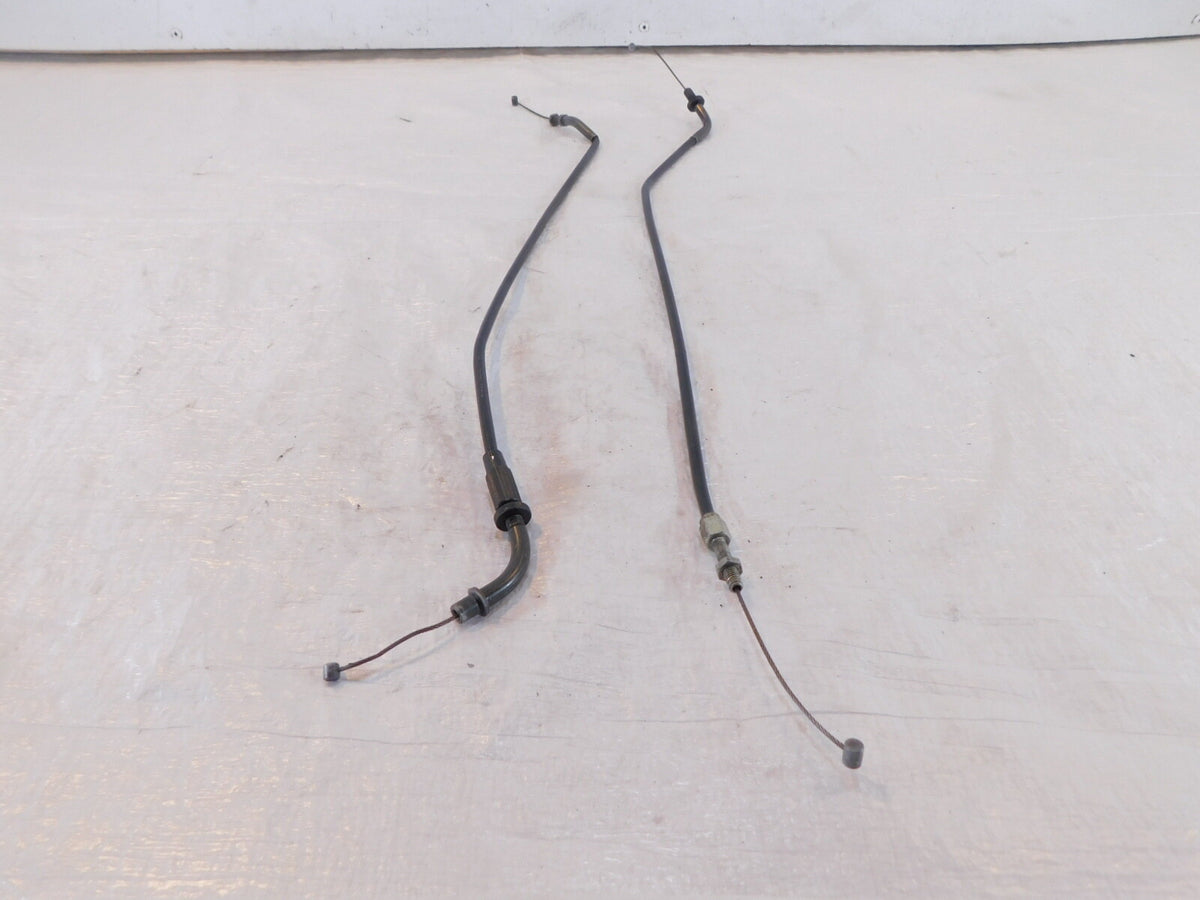 1993-1999 Yamaha FZR600R FZR600 Push & Pull Throttle Cable Line Wires - C3 Cycle