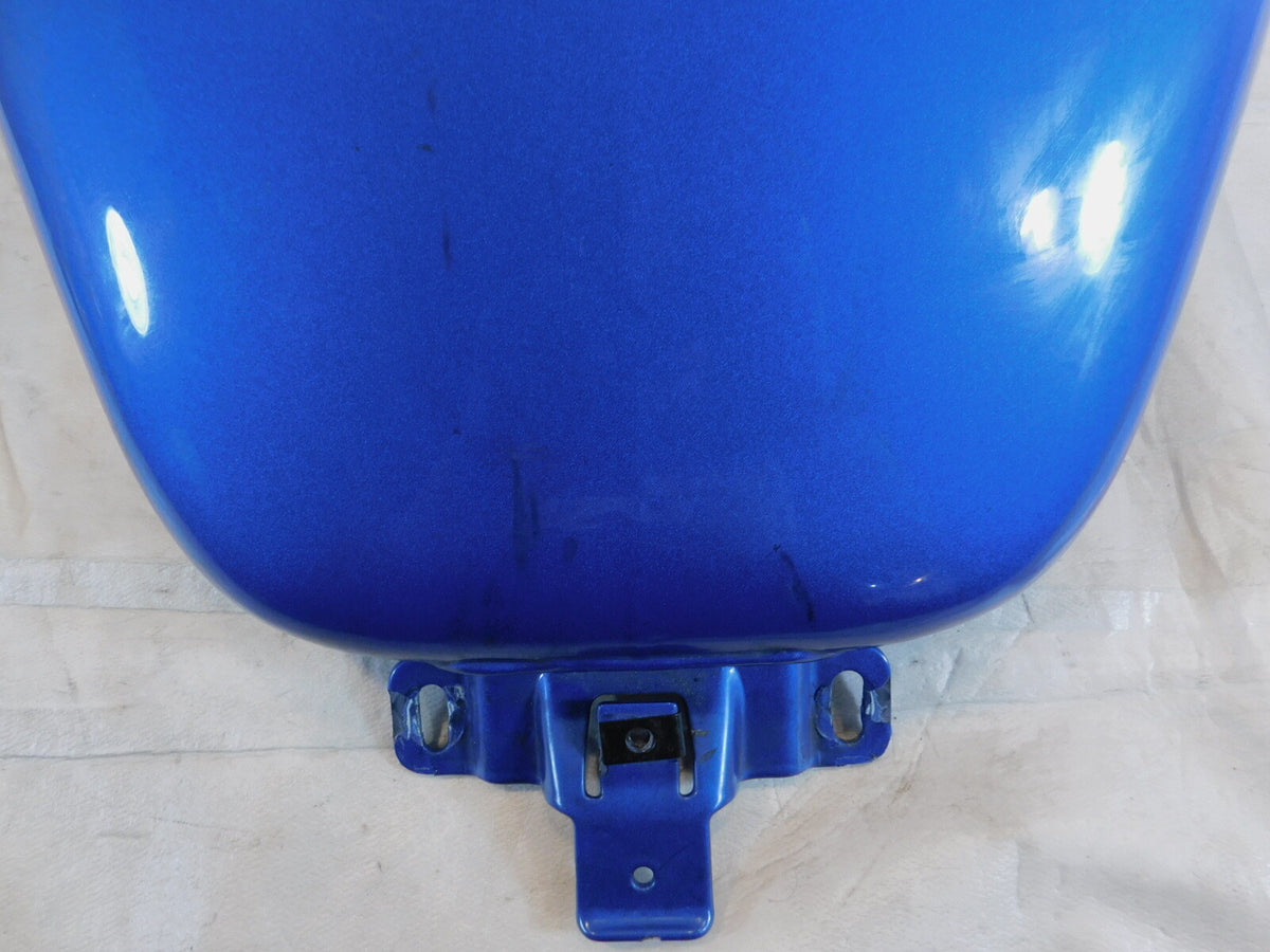 Harley Davidson Road Street & Electra Glide Blue Fuel Gas Petrol Tank - Dented - C3 Cycle