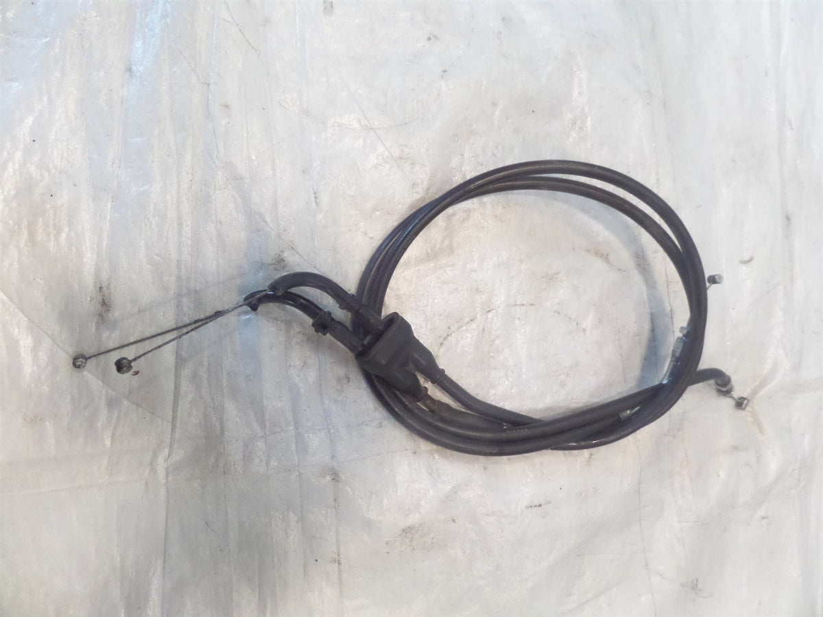 2006-2012 Yamaha FJR1300 FJR1300A AE Handlebar Open/Close Throttle Cable Lines - C3 Cycle