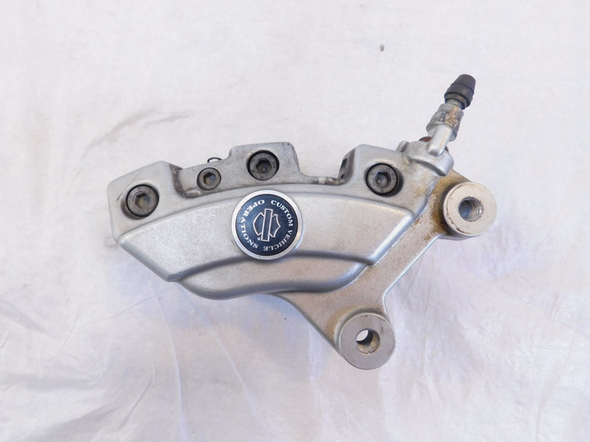 Harley Screamin Eagle CVO Street Electra Glide Road King Silver Right Caliper - C3 Cycle