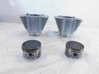 Harley Davidson Sportster 883 Custom & Low Silver Cylinders Barrels w/ Pistons - C3 Cycle