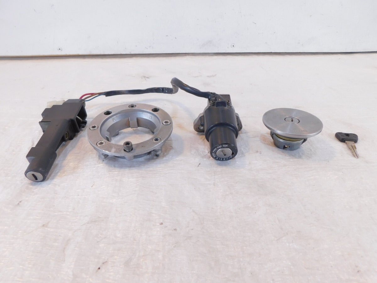 Yamaha FZR600R FZR600 Fuel Gas Petrol Tank Lock & Ignition Switch Lockset w/ Key - C3 Cycle
