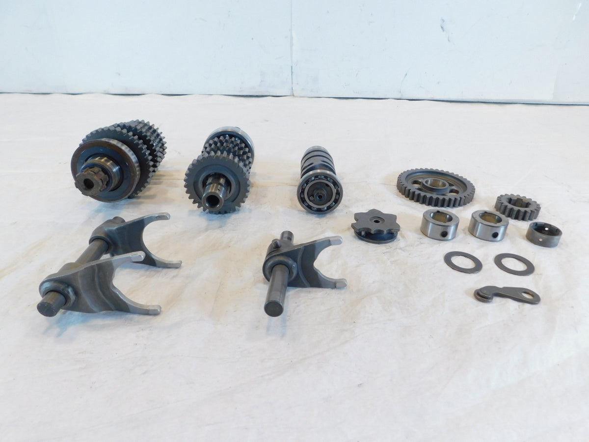 1982 Honda CM450C 450 Custom Engine Transmission Gears w/ Shifter Drum & Forks - C3 Cycle