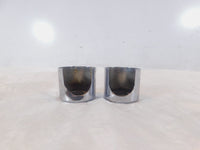 1986-1990 Harley Davidson Sportster 883 & 1200 Chrome Rear Shock Bolt Covers - C3 Cycle