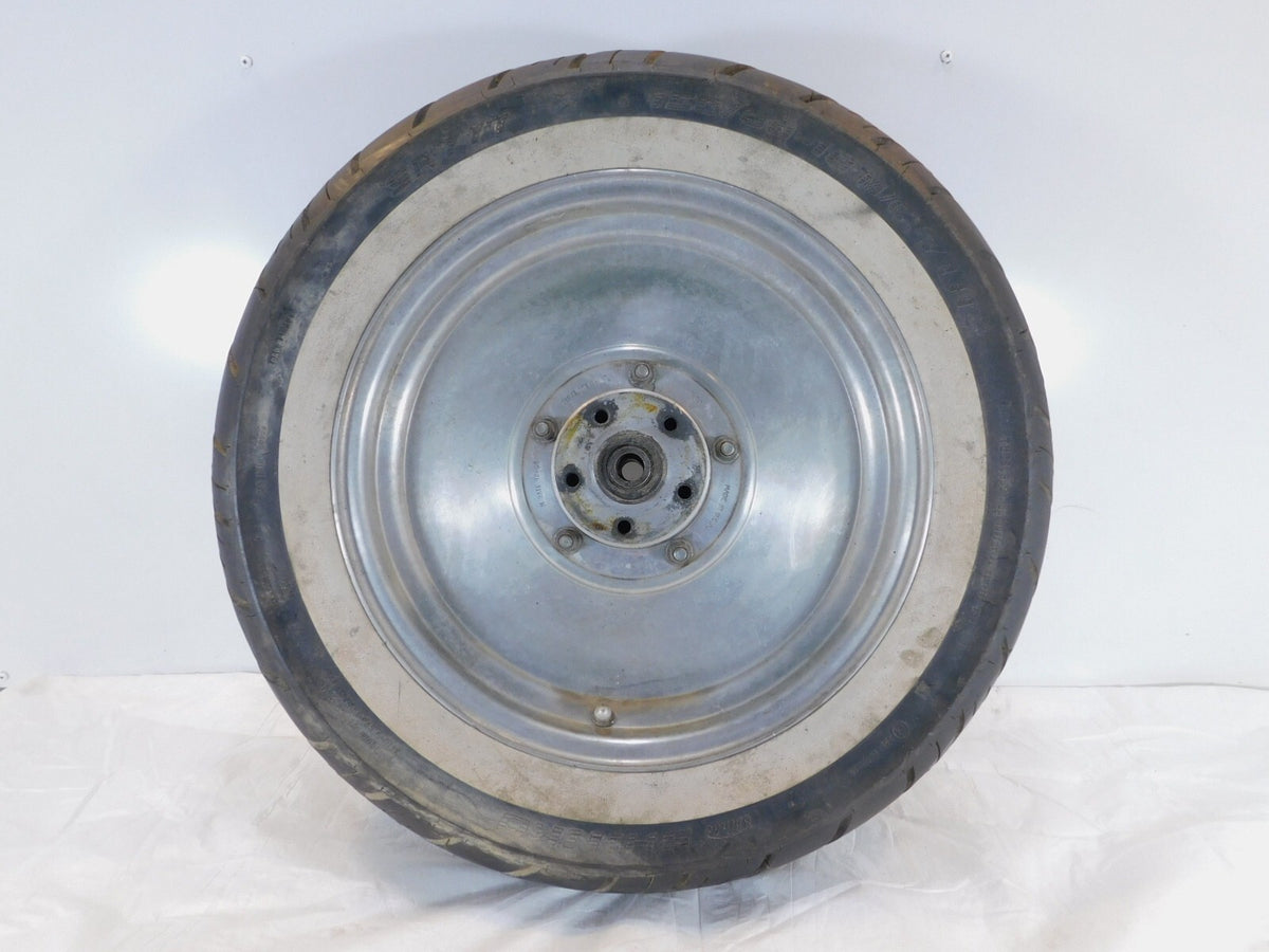 Harley Davidson Dyna Softail & Sportster 883 & 1200 Rear Wheel Rim w/ Tire- BENT - C3 Cycle