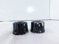 Harley Davidson Touring Dyna & Softail Willie G Skull Front Axle Nut Covers - C3 Cycle