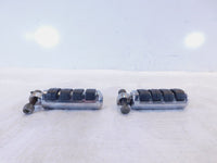 Harley Touring Dyna Sportster & Softail ISO Chrome & Rubber Footpeg Footrests