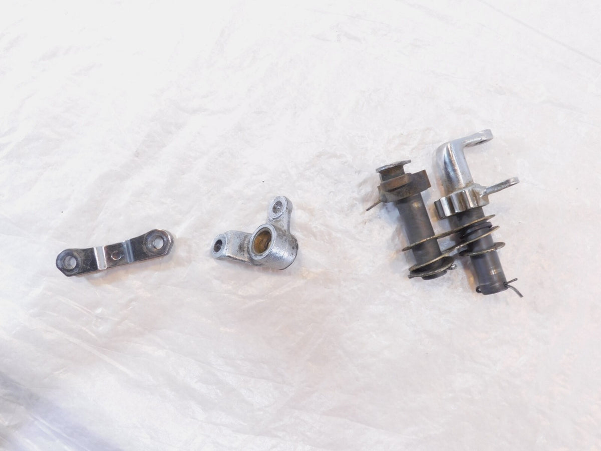 1986 86 Suzuki Intruder 700 VS700 Foot Brake Pedal Linkage Link Arm Shafts - C3 Cycle