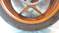 08-10 Kawasaki Ninja Ninja ZX10 ZX10R ZX-10R OEM Straight Rear Back Wheel & Rim - C3 Cycle